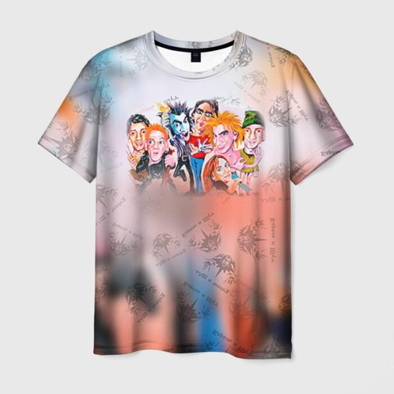 New Personalized Cartoon Rabbit T-shirt for Men with Street Style Short Sleeves and Quick Drying Fabric Comfortable