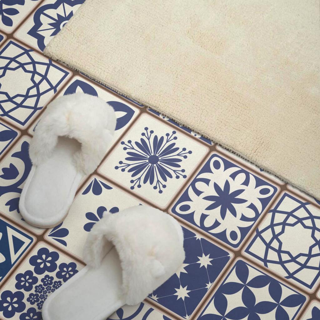 Decorative Self-Adhesive Vinyl Wall Panel 100x50 cm Decorative Tile Patterns