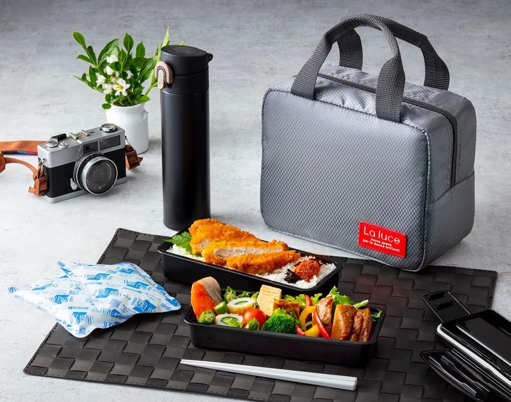 Takagi Metal Luce Cool Insulated Bag, Gray, NV-LULB-GR