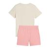 Puma Girls Essential Logo T-Shirt & Shorts Set