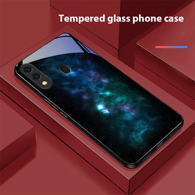 Space Nebula Wallpaper For Samsung Galaxy A50 A52 A52s A53 A54 A55 A56 A51 A80 A70 A71 A35 A34 A30 A26 A25 A22 Glass Phone Case