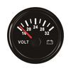 ELING 52mm 8-16V 16-32V 8-32V Waterproof Voltmeter Voltage Volt Gauge Universal for Car Truck Boat Car with Red Backlight