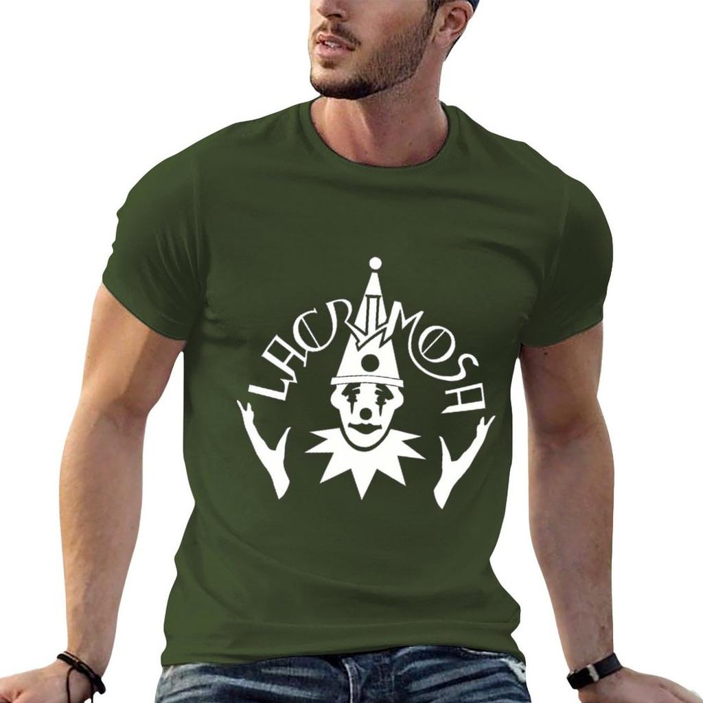 Lacrimosa Clown \t T-Shirt Boys Whites Designer Shirts Cotton Graphic Tees Mens White T Shirts