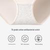 Fenteng Women's Pure Cotton Antibacterial Mid-Waist Briefs