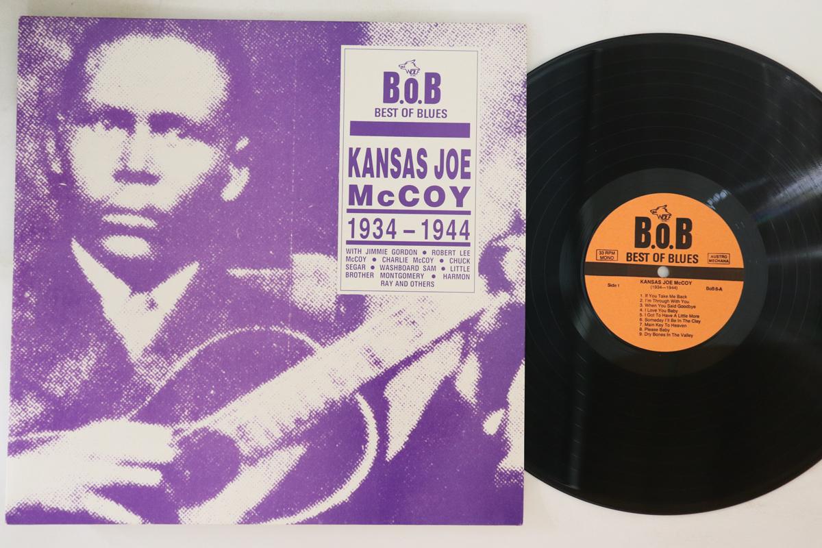 

LP Record KANSAS JOE MCCOY 19341944 BOB6 WOLF Austria Blues Used
