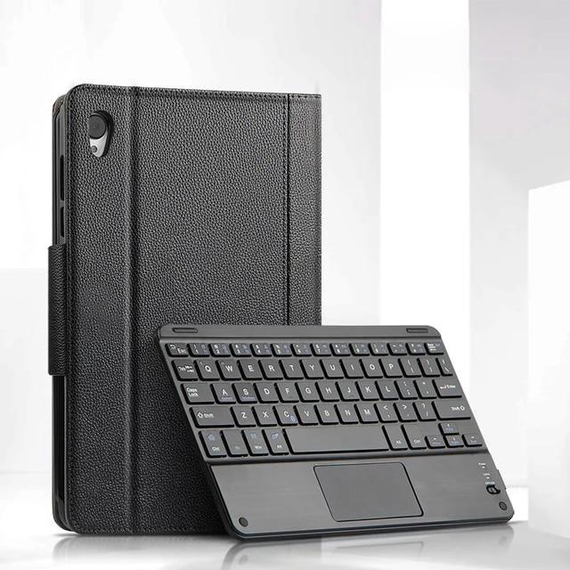 

Чехол для Lenovo Tab M10 HD (2-е поколение) Чехол для беспроводной Bluetooth-клавиатуры TB-X306F TB-X306X Чехол для планшета 10,1 дюйма чёрный