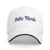 Cape Verde Football Soccer Baseball Cap Accessories Vintage Snapback Hat For Unisex Women Golf Headewear Adjustable Fit
