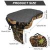 Portable Heating Seat Cushion for Hunting USB Powered Foldable with Handle And Hook 3 Adjustable Temperature Levels Wear-resista
