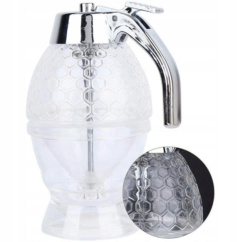 Honey Dispenser Honey Syrup Chocolate Dispenser Plastic 240Ml 15Cm