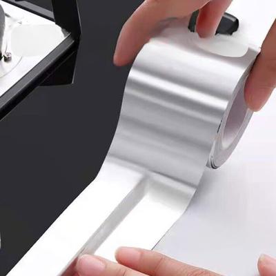 Ruban adhésif en aluminium pour cuisine, autocollants imperméables et résistants à l'huile, résistants aux hautes températures