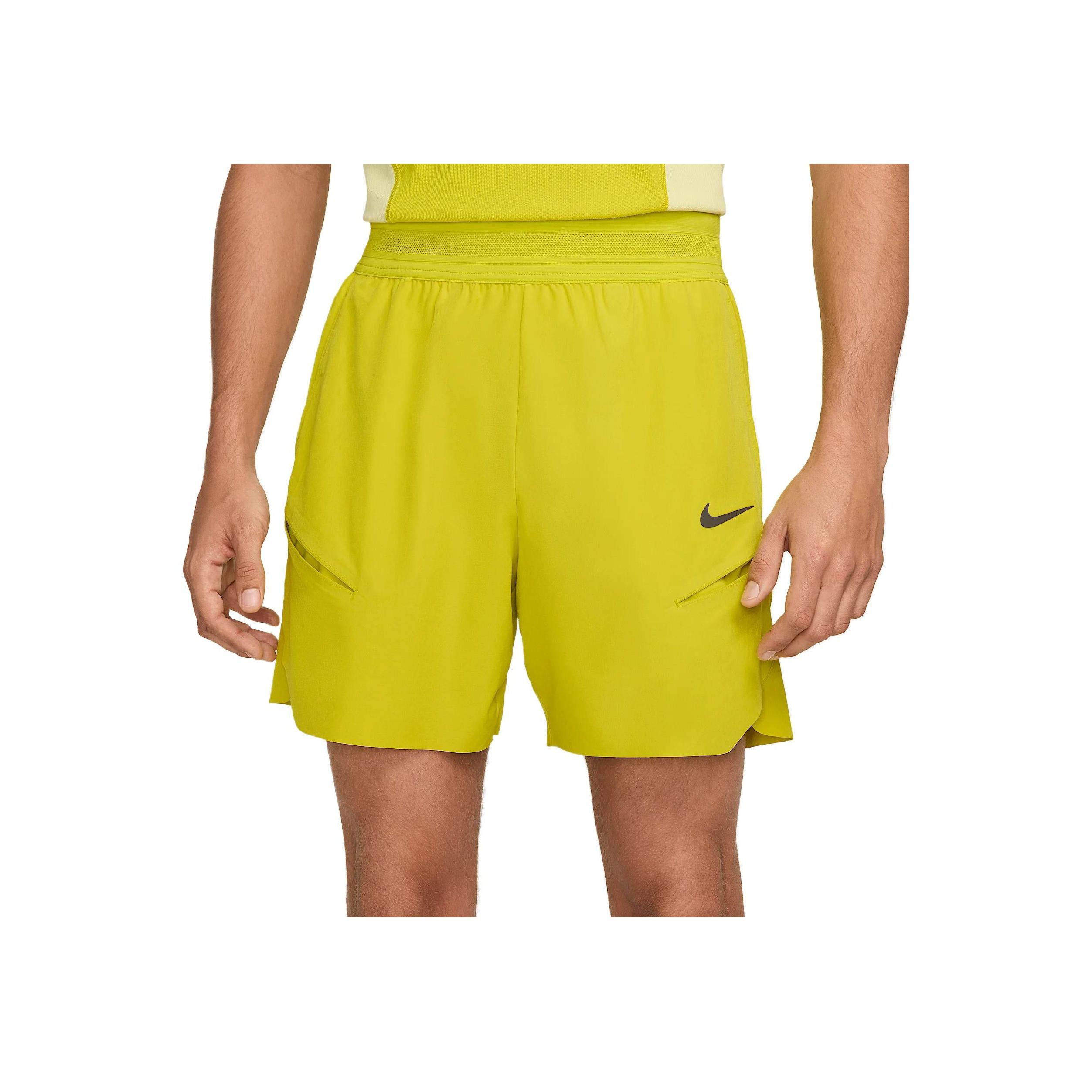 

New Nike Court Slam Men s Dri FIT Tennis Shorts FZ6899-344 L