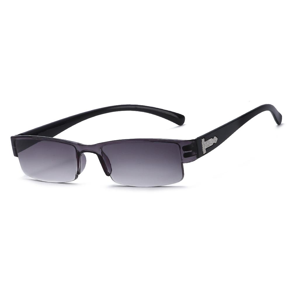 Mode Lesebrille Klassisch Business Ultraleicht Herren Damen Halbrand Alterssichtige Brille +100 +150 +200 +205 +300 +350 +400
