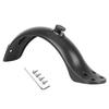 Uprgades Electric Scooter Rear Fender Splash Proof 4 Hole Mudguard Replacement Plastic Rear Fender for 8.5 Inch Scooters
