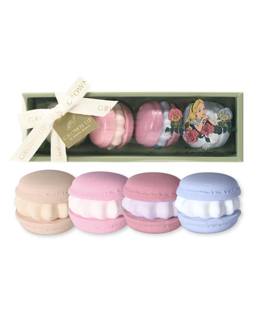 Sweets Maison Bath Salts Gift Alice in Wonderland Macaron Fizz 4 Pieces Birthday Gift Small Gift Women's