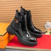 Fashion Casual Chelsea Boots Men Mid Calf Dress Shoes Business Formal Patent Leather Slip-On Ankle Boots Fashion High Top Leather Shoes