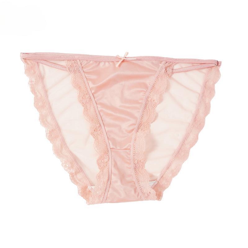 Průsvitné krajkové kalhotky Spodní prádlo Průhledné spodní prádlo Slipy Bezešvé T-back Průsvitné bikini spodní prádlo