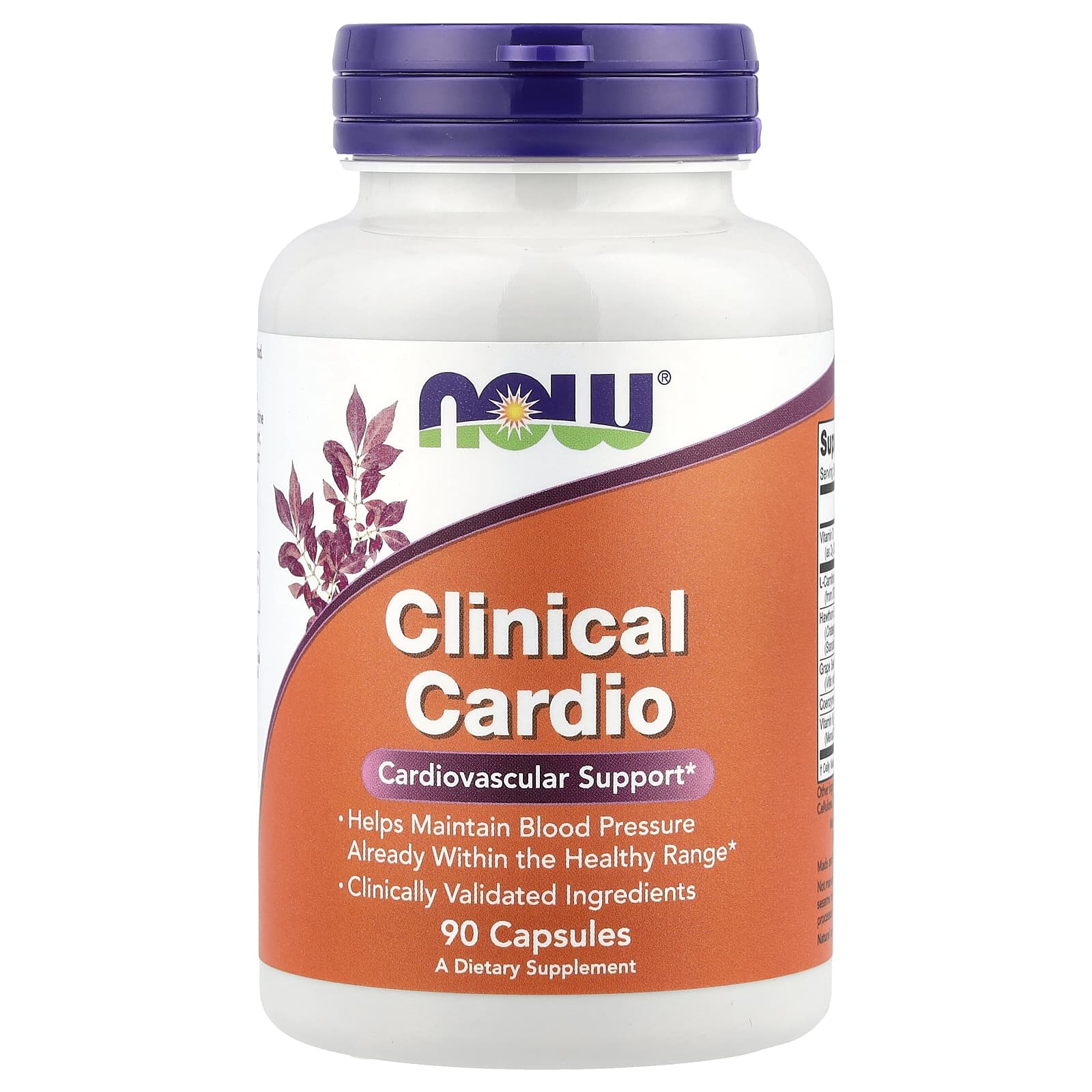 

NOW Foods, Clinical Cardio, Cardiovascular Health Support, 90 Veggie Capsules
