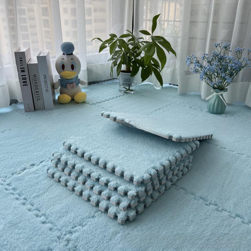 Plush Bedside Foam Mat: Customizable, Dirt-Resistant Tatami for Full Bedroom