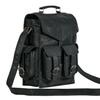 Genuine Black Leather Handmade Men's Rucksack Backpack | Travel Laptop Bag