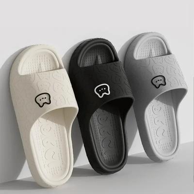 Summer Women's Slippers Indoor Casual Anti-slip and Anti-odor Bathroom Bathe Soft Resilience Sole Men Comfort Beach Slides Shoes