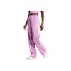 Adidas Originals Logo Elastic Waist Retro Sports Casual Pants Women Pants Pink IY4719
