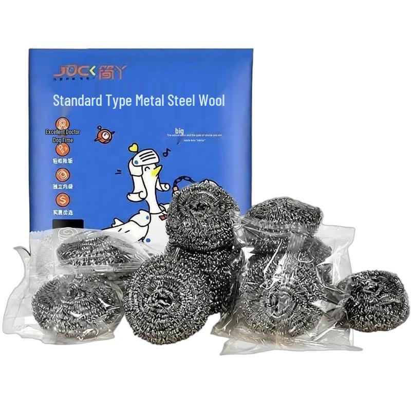 Large Stainless Steel Scourer Balls - 28 Pack