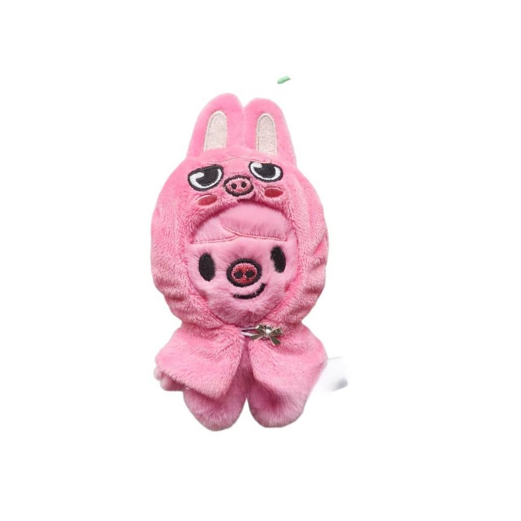 Plush 10cm Keychain Animal Stuffed Doll Cartoon Backpack Pendant Gift