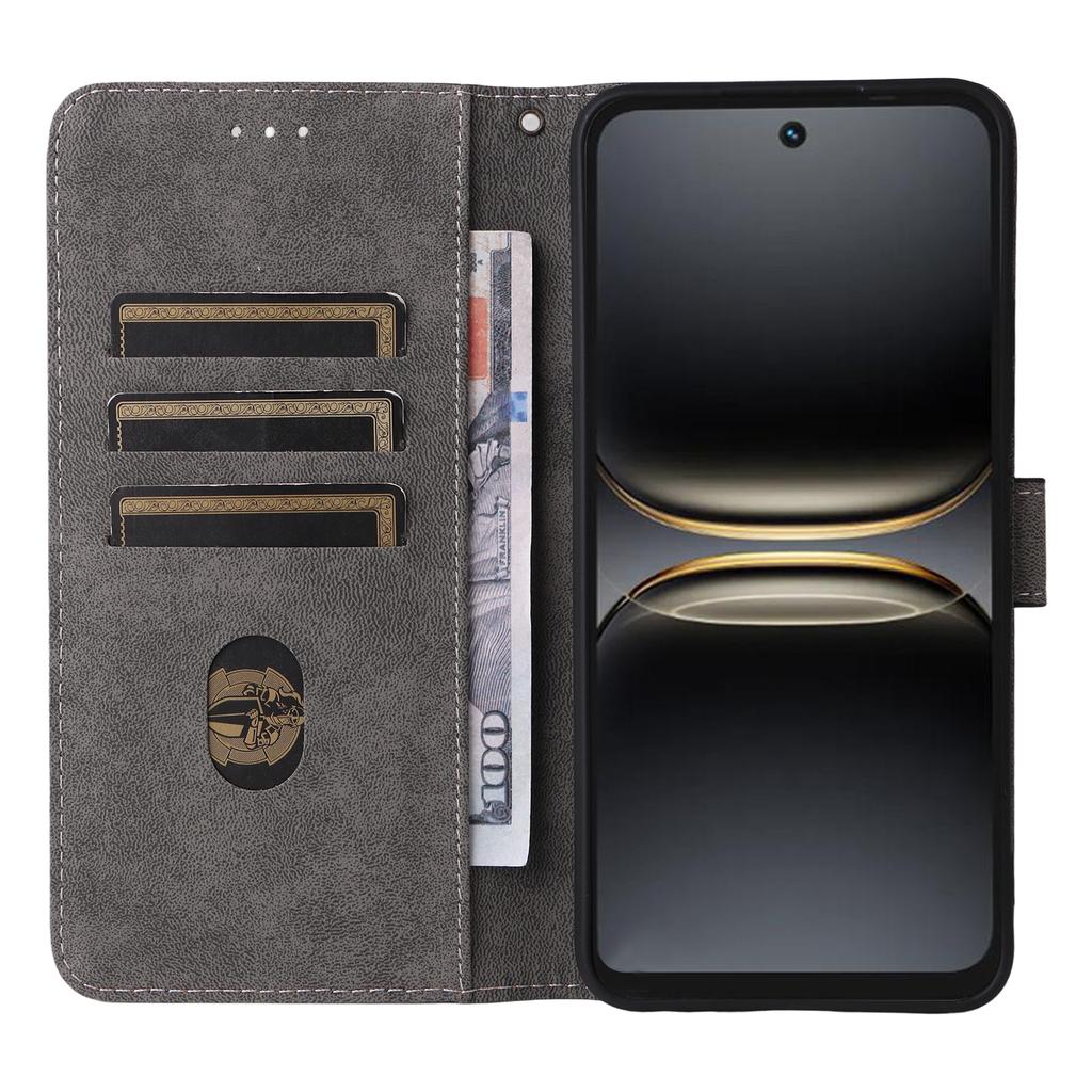 For TECNO Spark 40C Case Wallet RFID Blocking PU Leather Phone Cover Stand with Strap