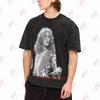 Robert Plant Vintage Rocklegende Bohemian Vintage Washed T-Shirt Reines Baumwoll-T-Shirt