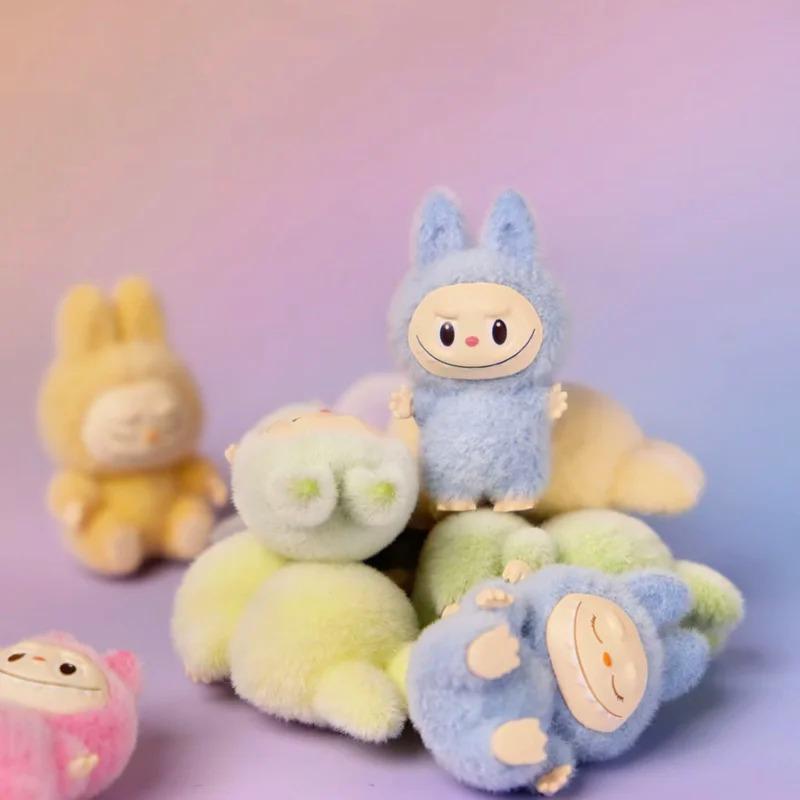 

POP MART Labubu Mini Sitting Posture 4.3cm Plush Toy Desktop Exquisite Diy Ornament Creative Cartoon Handmade Mystery Box Peripheral Gift фіолетовий