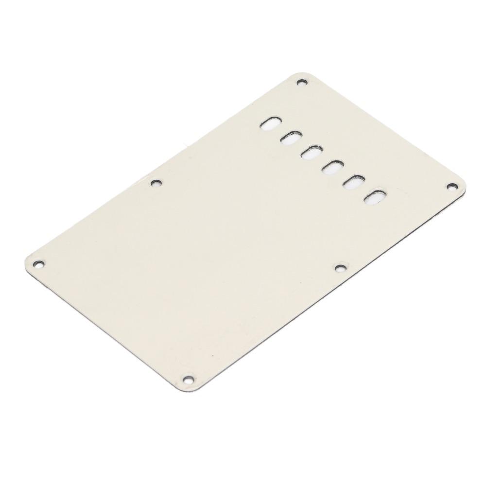 6 Holes Electric Guitar Back Cover Plate Guitar Parts Back Plate For Electric Guitar