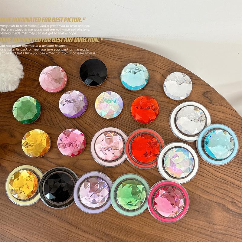 High-Grade Magnetic Rhinestone Phone Holder Ring for Magsafe