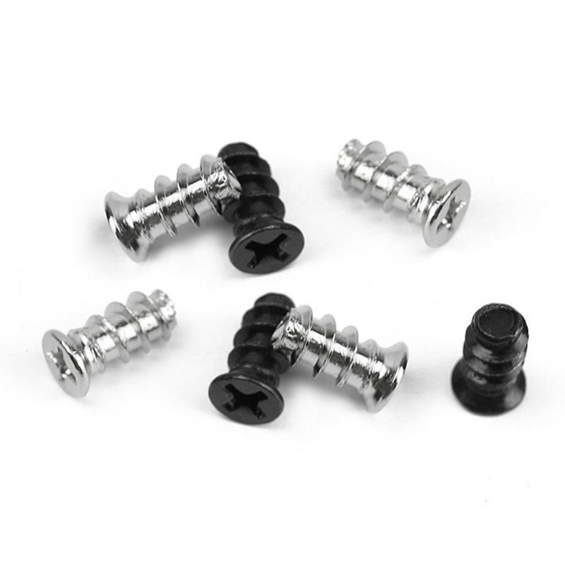 4Pieces Metal PC Fan Mounting Fasteners Screws for Chassis Power Supply, Carbon Steel Construction Vibration Resistance
