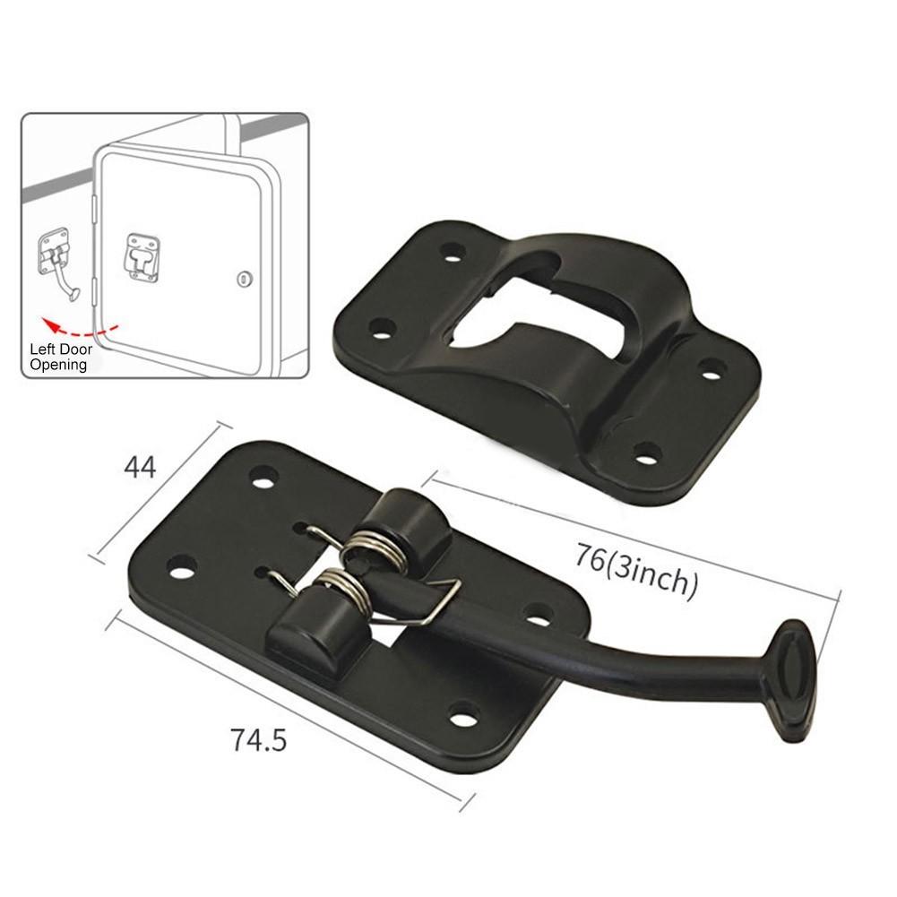 Stylish RV T Style Door Latch Holder Catch for Camper and For Trailer Use