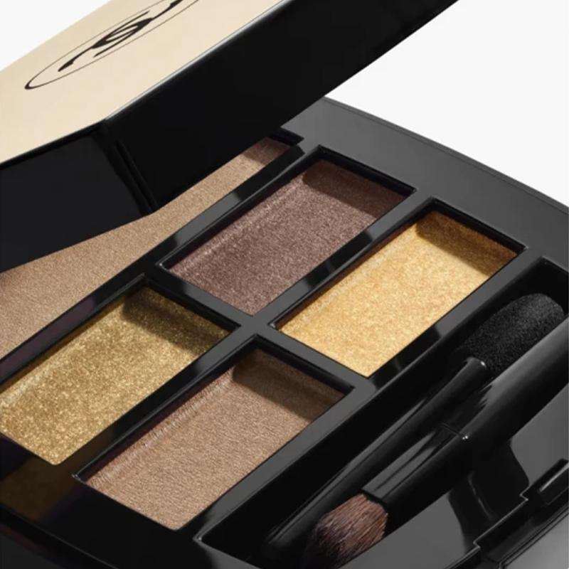 Chanel Les Beiges Healthy Glow Přírodní paletka očních stínů Krémová textura, Dlouhotrvající neutrální odstíny