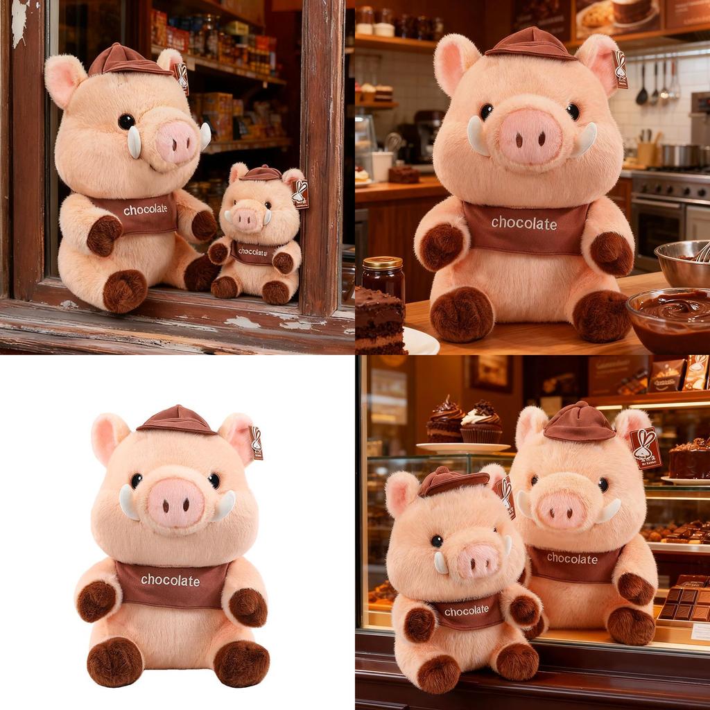 Plüschschwein Spielzeugkissen mit weicher PP-Baumwolle für Kinder und Mädchen Geschenk