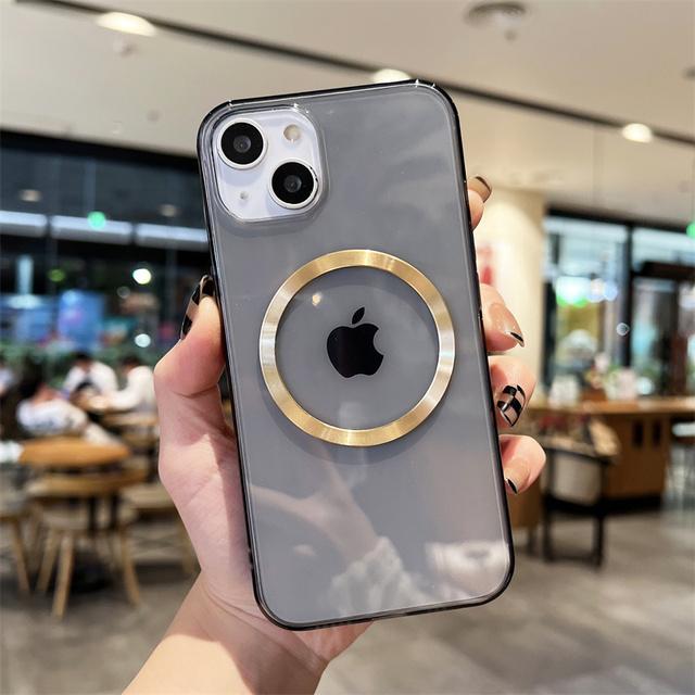 

Прозрачный чехол для телефона ярких цветов с магнитным кольцом для Iphone 13 11 12 14 Pro Max Xs Max Xr X 13pro Max, силиконовый противоударный мягкий чехол For iPhone 14Pro Max