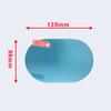 2pcs Rainproof Sticker Oval Auto Anti Fog Mirror Protective Accessories