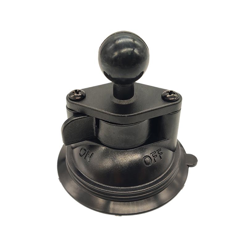 1 1.5 Inch Twist Lock Dual Triple Vacuum Suction Cup Phone Holder Car Windshield Truck Camera Suction Cup Mount with Ball Base