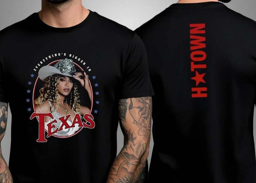 New Beyonce Cowboy Tour At Houston TX On June 28 2025 Unisex T-Shirt Full S