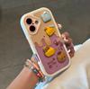 Cheese Bear is suitable for iPhone 17 Pro Max phone case, iPhone 16 Pro, Xiaomi OPPO shockproof full coverage