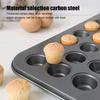35 Grids Mini Muffin Pan Carbon Steel Tart Quiche Mold Cake Mold  Muffin Cupcake Tart Quiche