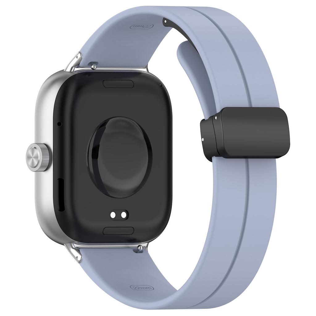 For Xiaomi Redmi Watch 4/Smart Band 9 Pro/8 Pro Silicone Strap Replacement Wrist Band with Folding Buckle