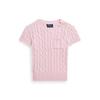 Polo Kids Girls 2 6 Years Old Cable Knit Cotton Short Sleeve Sweater  Cwposwer6820425650 