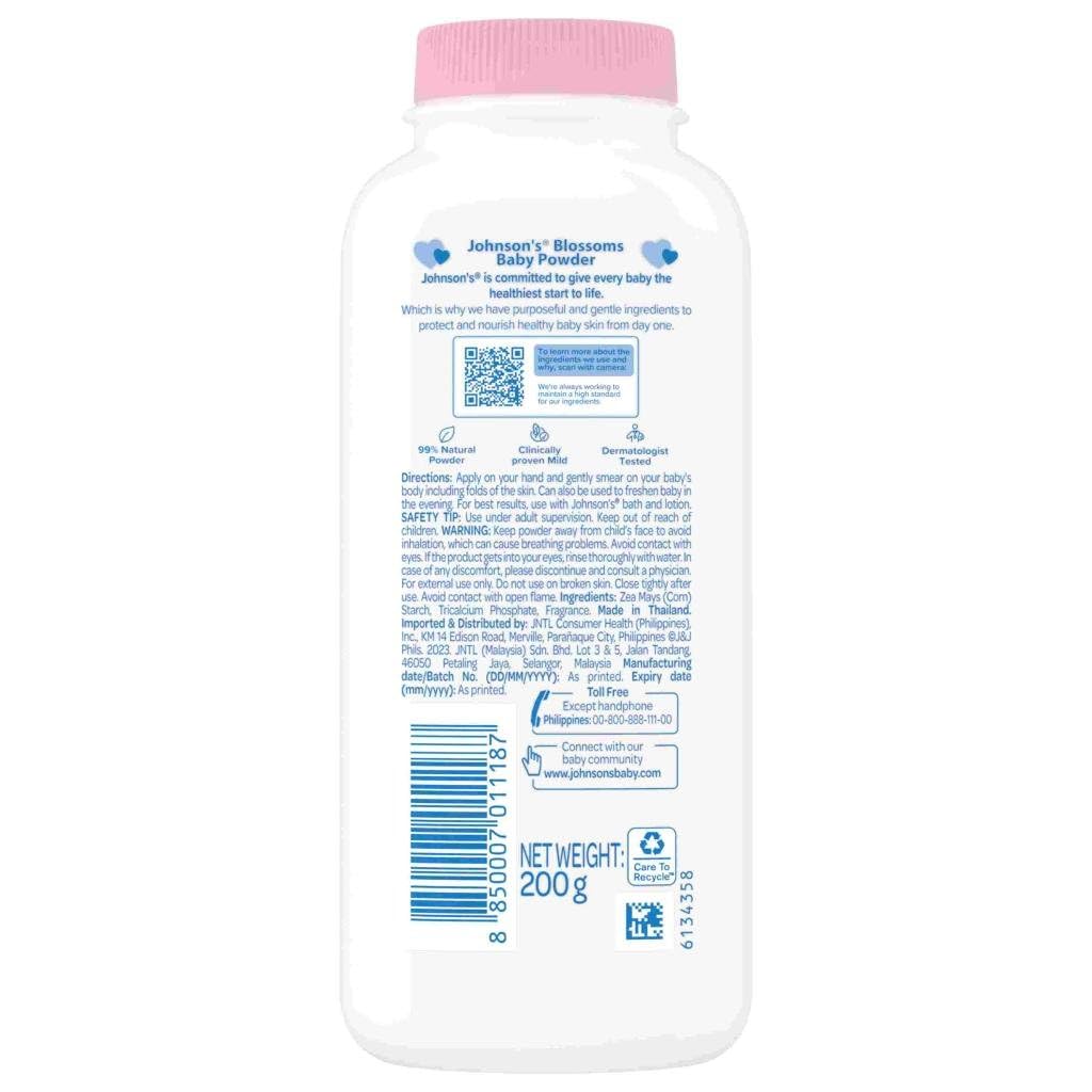 Johnsons baby powder 300g (flower scent)