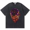 2026 Hot Sale Washed Vintage The Worm Dennis Rodman I'm Back T-shirt Men Women Fashion Hip Hop Oversized T Shirts Male Rock Retro Streetwear