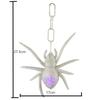 Halloween Colorful Glowing Spiders, Fluorescent, Rainbow, Spiders, Black Spiders, Scene Pranks, Decoration Ornaments