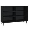 VidaXL Black Buffet 103.5x35x70 Cm Particleboard