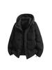2025 Trendy Unisex Stand-Up Collar Puffer Jacket: Thick, Warm, Casual Winter Style for Couples