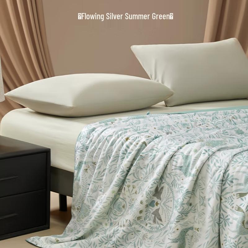 

Canhua Niangniang Tussah Silk & Tencel Summer Quilt